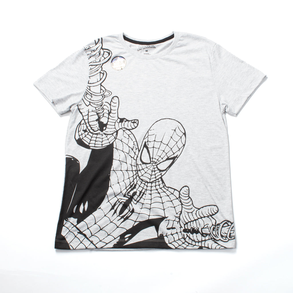 ¡NUEVO! - Polo Spiderman Jersey Manga Corta Hombre - 2x S/60.00