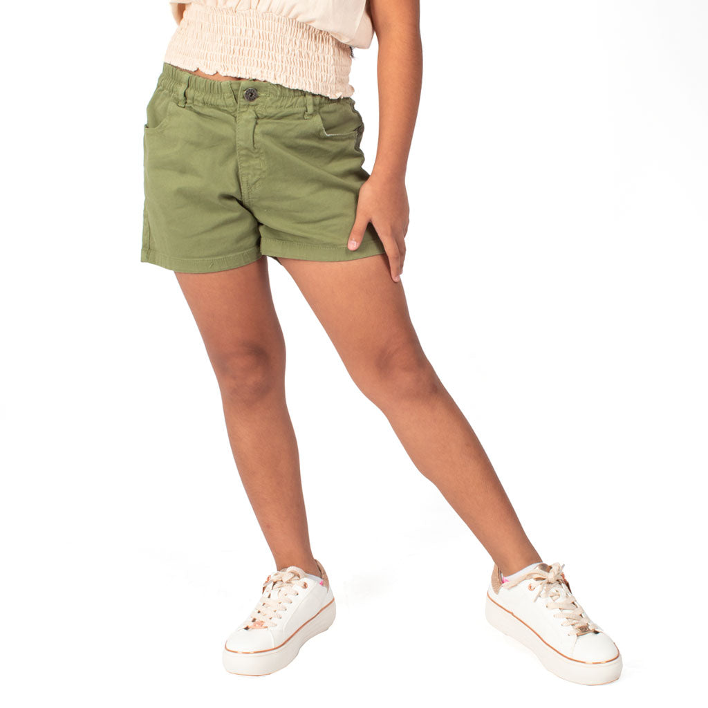 ¡NUEVO! - Short Kuky Drill Niña - 2x S/75.00 y 3x S/105.00