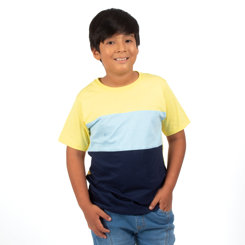 ¡NUEVO! - Polo Amir Jersey Manga Corta Niño - 2x S/35.00