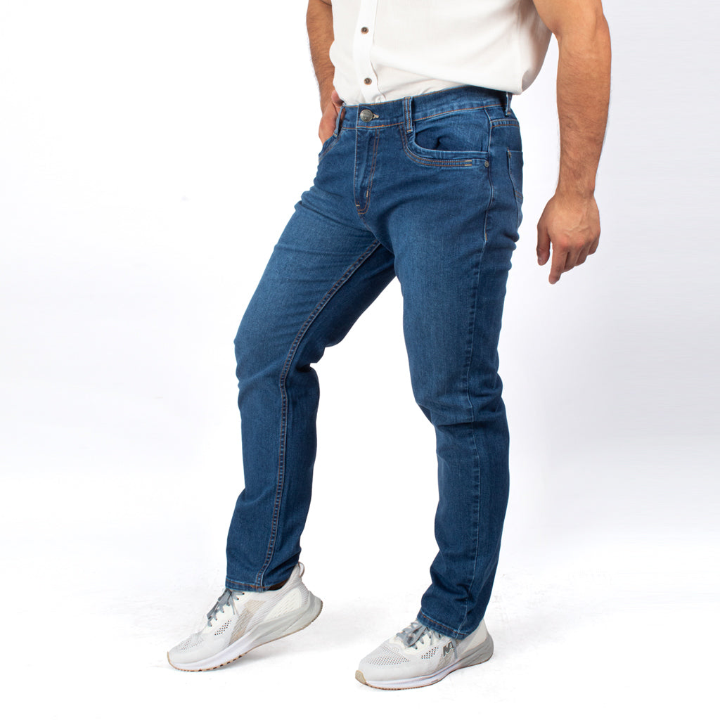 ¡NUEVO! - Pantalon Capitan Jeans Denim Confort Hombre