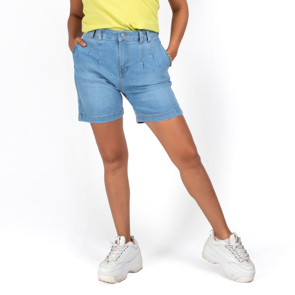 ¡NUEVO! - Short Jordache Denim Confort Mujer - 2x S/110.00