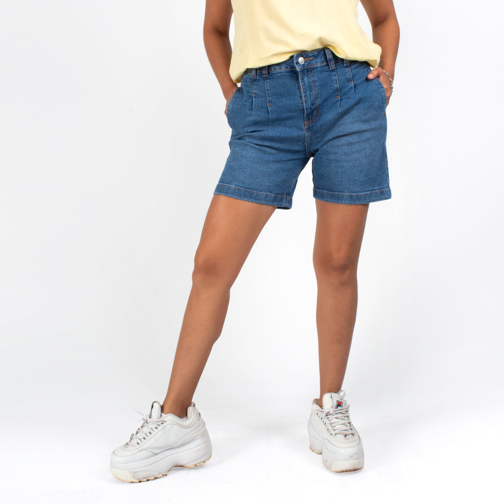 ¡NUEVO! - Short Jordache Denim Confort Mujer - 2x S/110.00