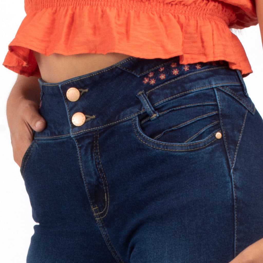 ¡NUEVO! - Pantalón Ethiopia Denim Strech Mujer - 3x2