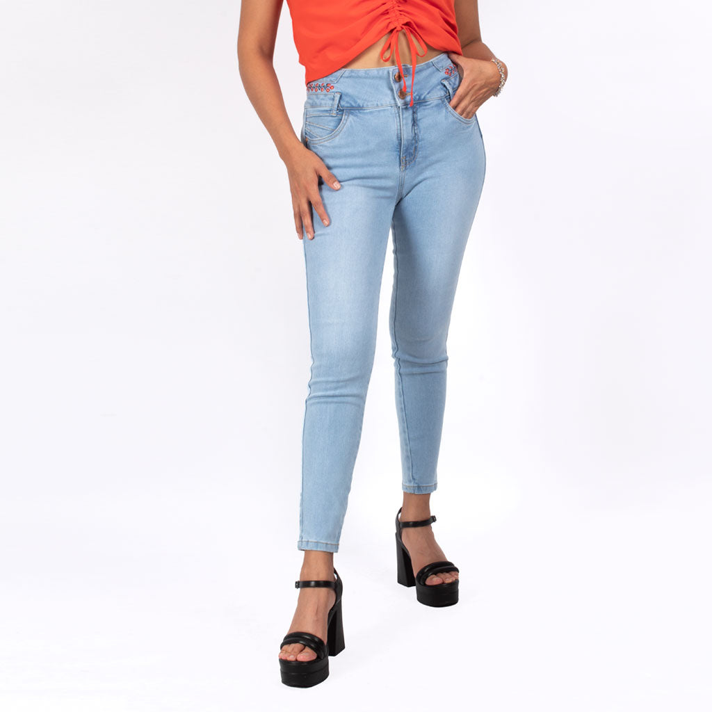 ¡NUEVO! - Pantalón Ethiopia Denim Strech Mujer - 3x2