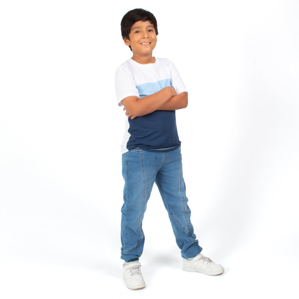 ¡NUEVO! - Jogger Best Boy Denim Strech Niño - 2x S/80.00