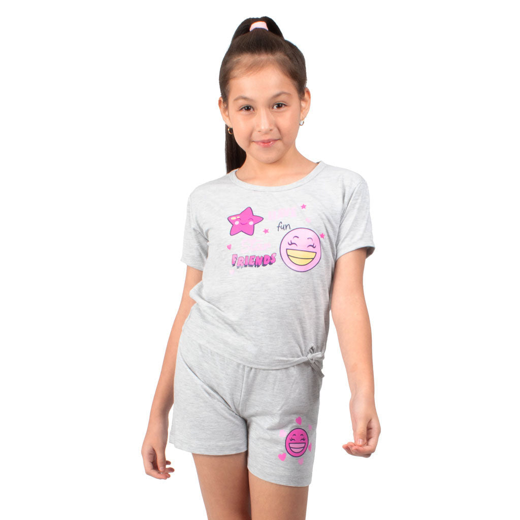 ¡NUEVO! - Conjunto 2 Piezas Jersey Manga Corta Niña - 2x S/35.00 y 3x S/45.00