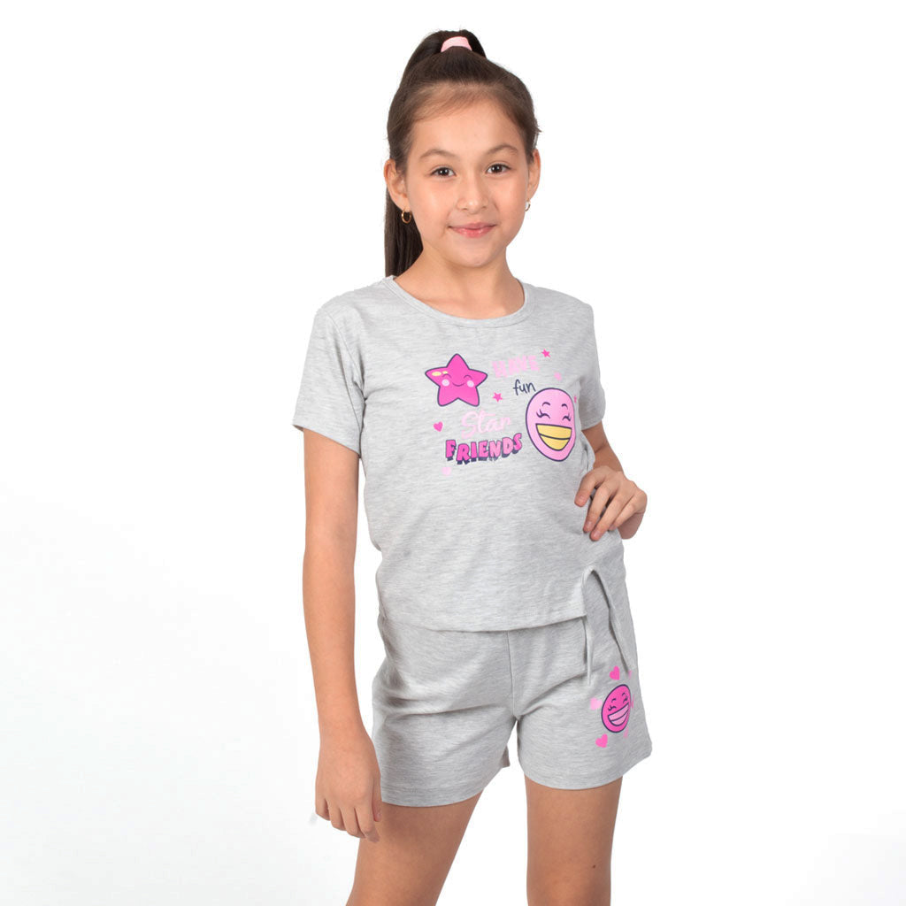 ¡NUEVO! - Conjunto 2 Piezas Jersey Manga Corta Niña - 2x S/45.00 y 3x S/60.00