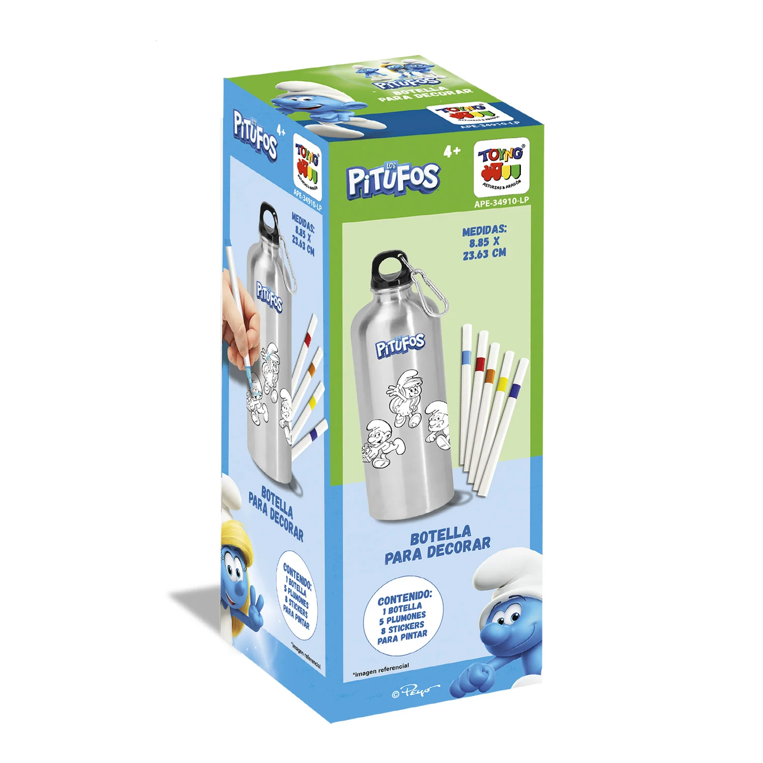 BOTELLA PARA DECORAR