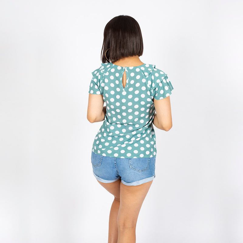 Blusa Ethiopia Manga Corta Mujer - S/19.90