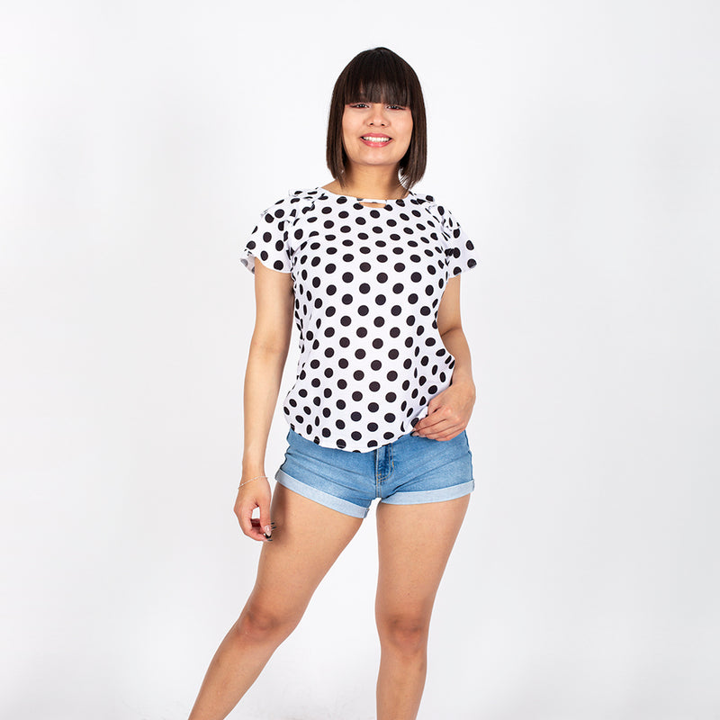 Blusa Ethiopia Manga Corta Mujer - S/19.90