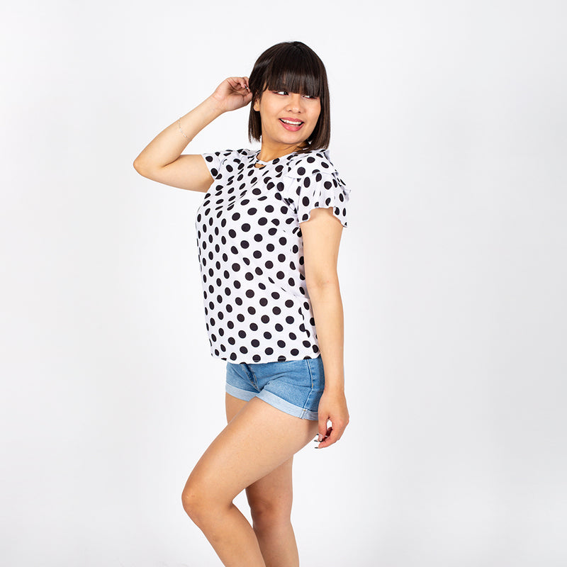 Blusa Ethiopia Manga Corta Mujer - S/19.90