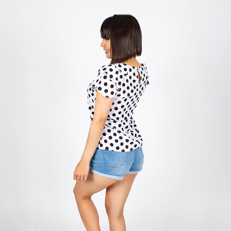 Blusa Ethiopia Manga Corta Mujer - S/19.90