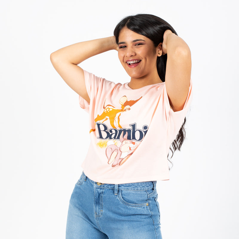 Polo Bambi Manga Corta Mujer - S/19.90