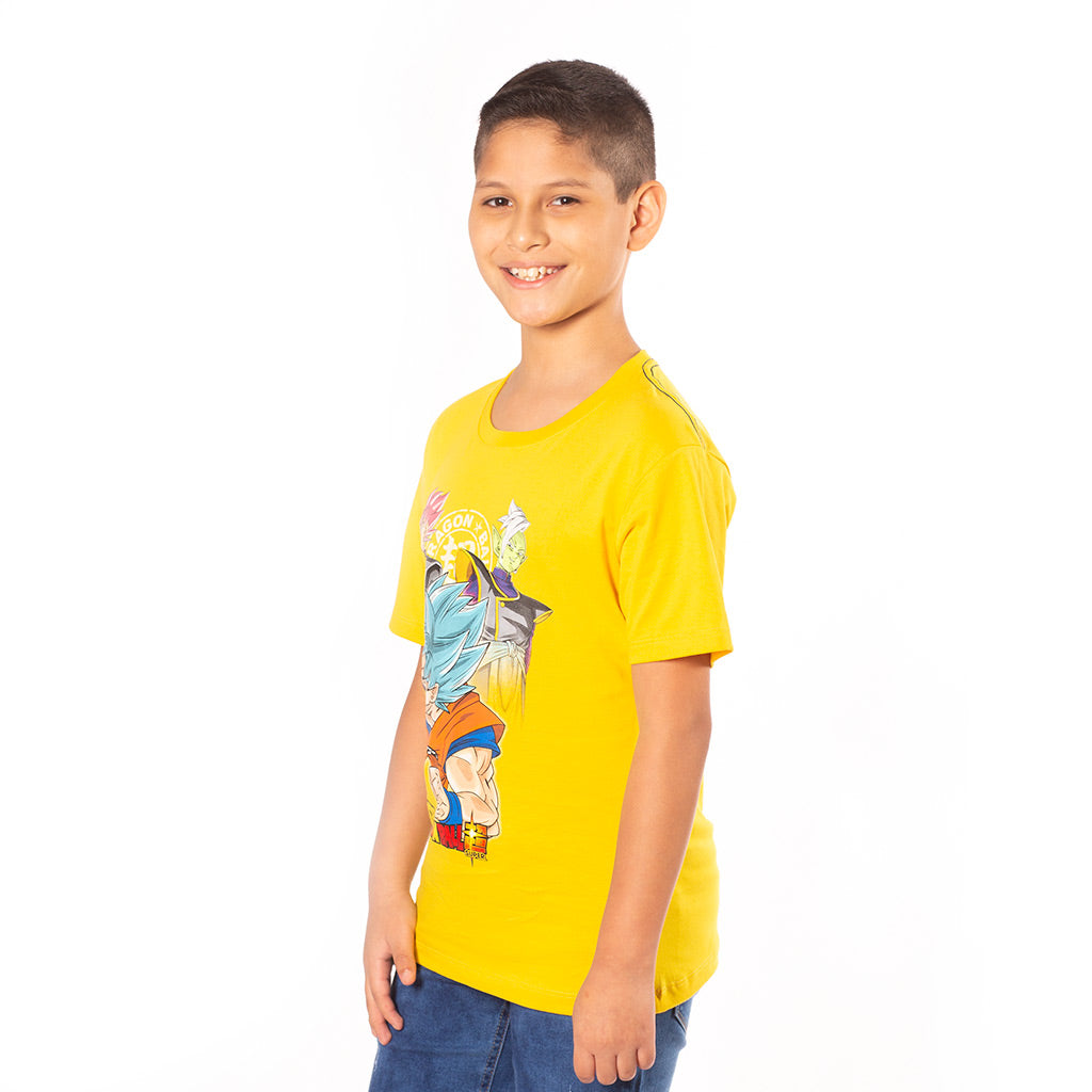 Polo Dragon Ball Manga Corta Niño - 2x S/35.00 y 3x S/45.00