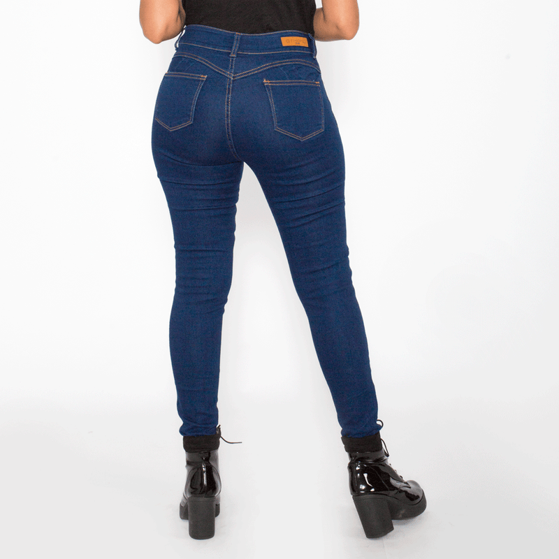 Pantalon Denim Stretch Mujer - S/29.90