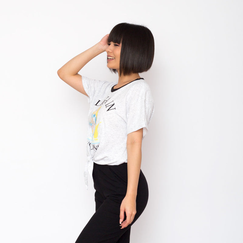 Polo Alicia en el pais de las maravillas Manga Corta - S/19.90