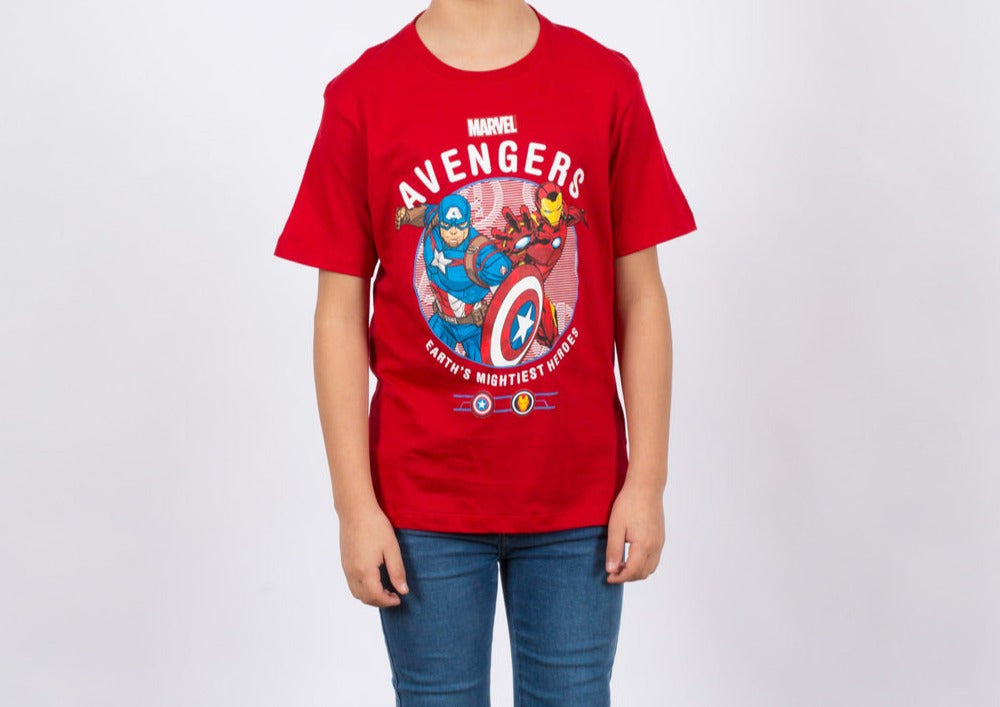 Polo Avengers Manga Corta Niño - 2x S/35.00