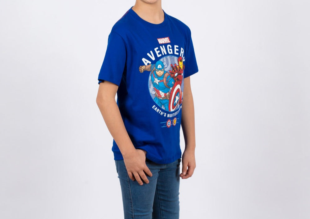 Polo Avengers Manga Corta Niño - 2x S/35.00