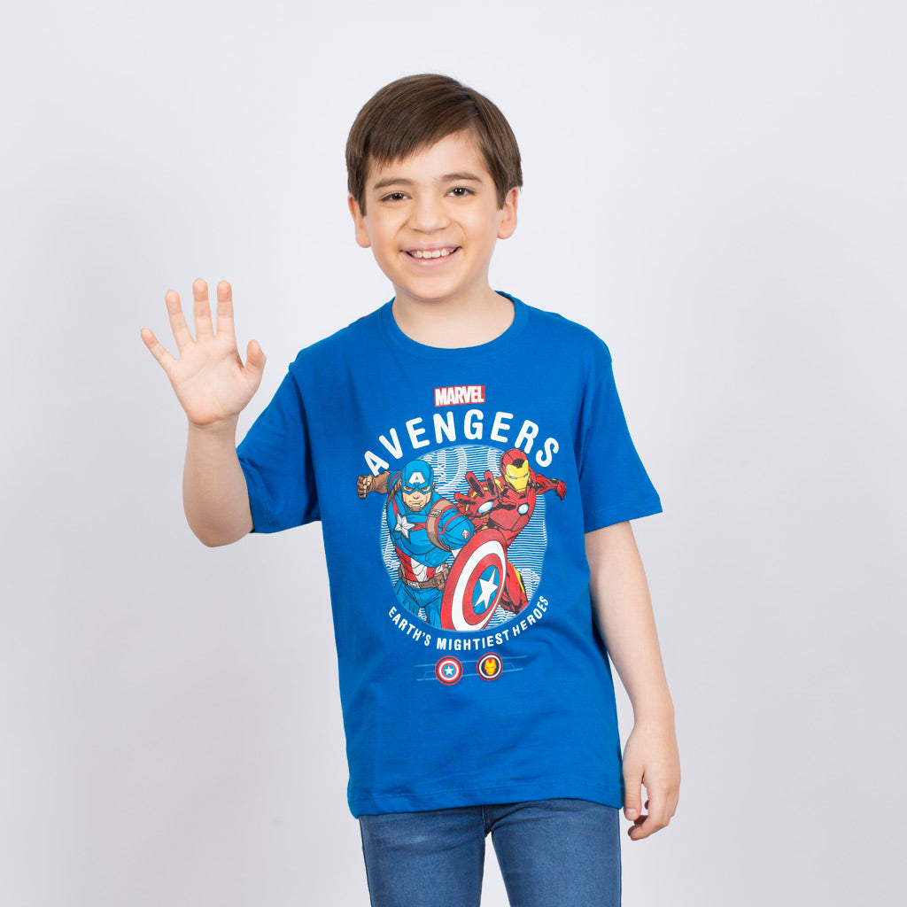 Polo Avengers Manga Corta Niño - 2x S/35.00