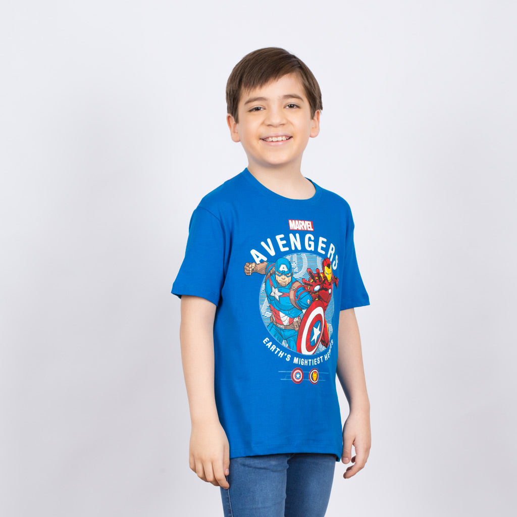 Polo Avengers Manga Corta Niño - 2x S/35.00