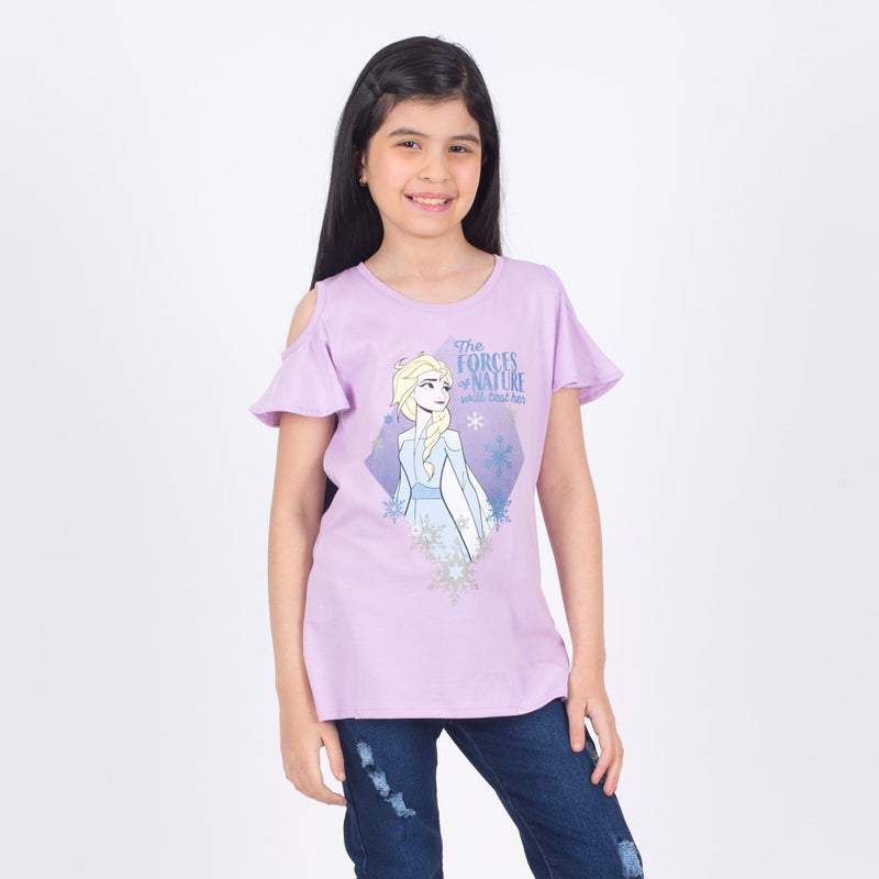 Polo Frozen Manga Corta Niña - 2x S/35.00