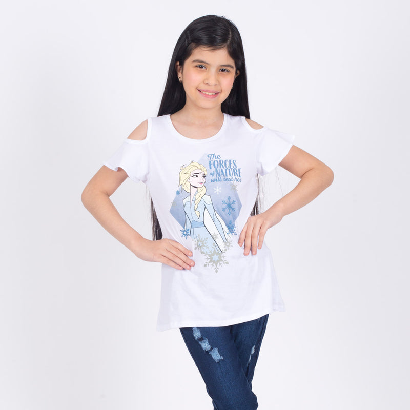Polo Frozen Manga Corta Niña - 2x S/35.00