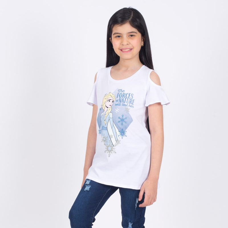 Polo Frozen Manga Corta Niña - 2x S/35.00