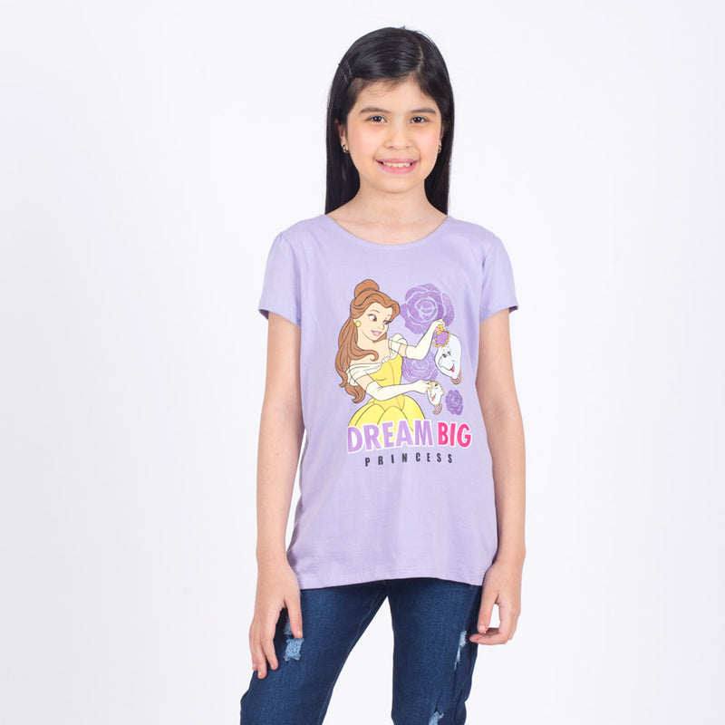 Polo Princesas Manga Corta Niña - 2x S/35.00