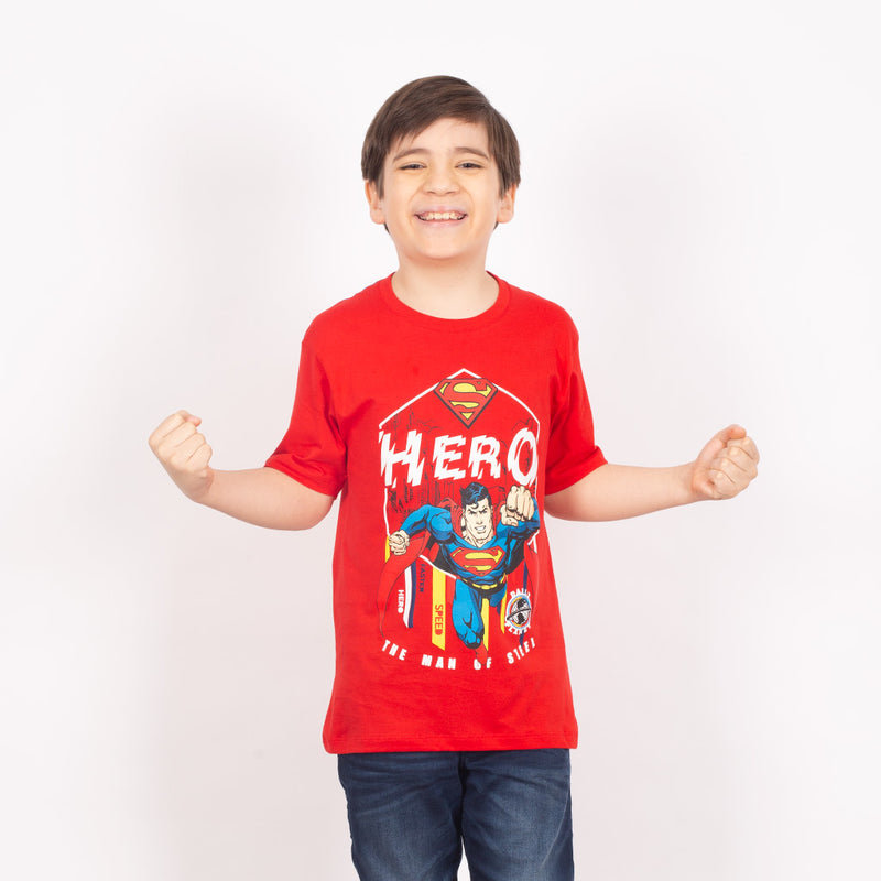 Polo Superman Manga Corta Niño - 2x S/35.00