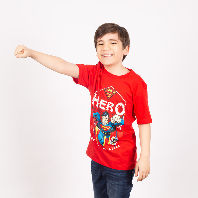 Polo Superman Manga Corta Niño - 2x S/35.00