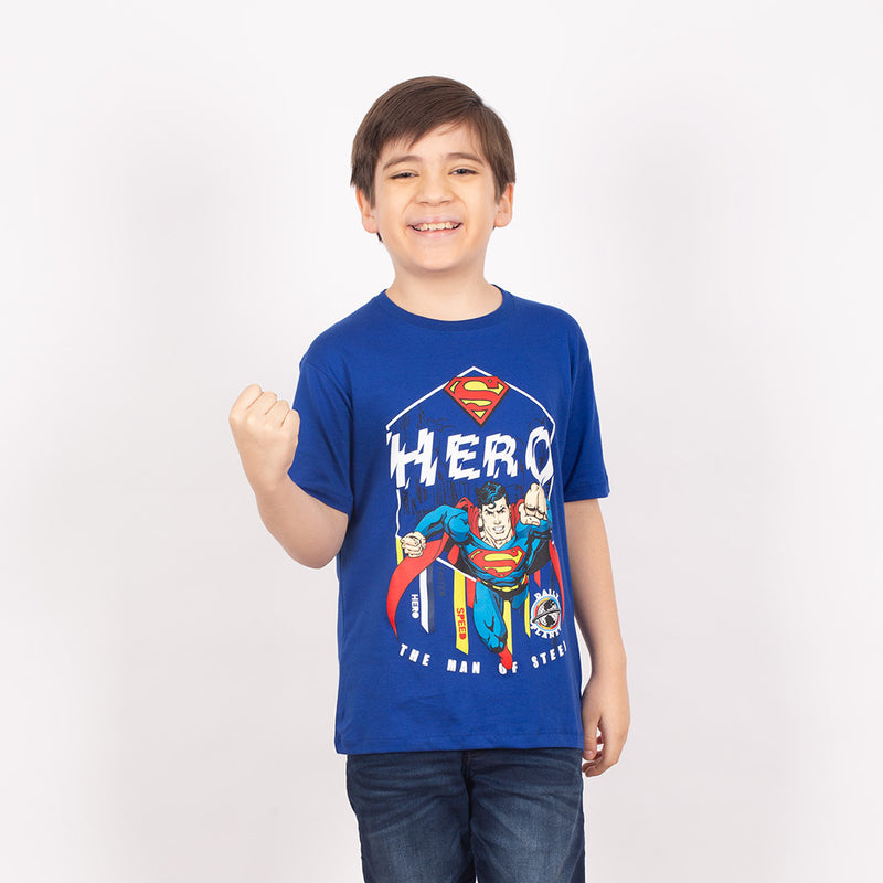 Polo Superman Manga Corta Niño - 2x S/35.00