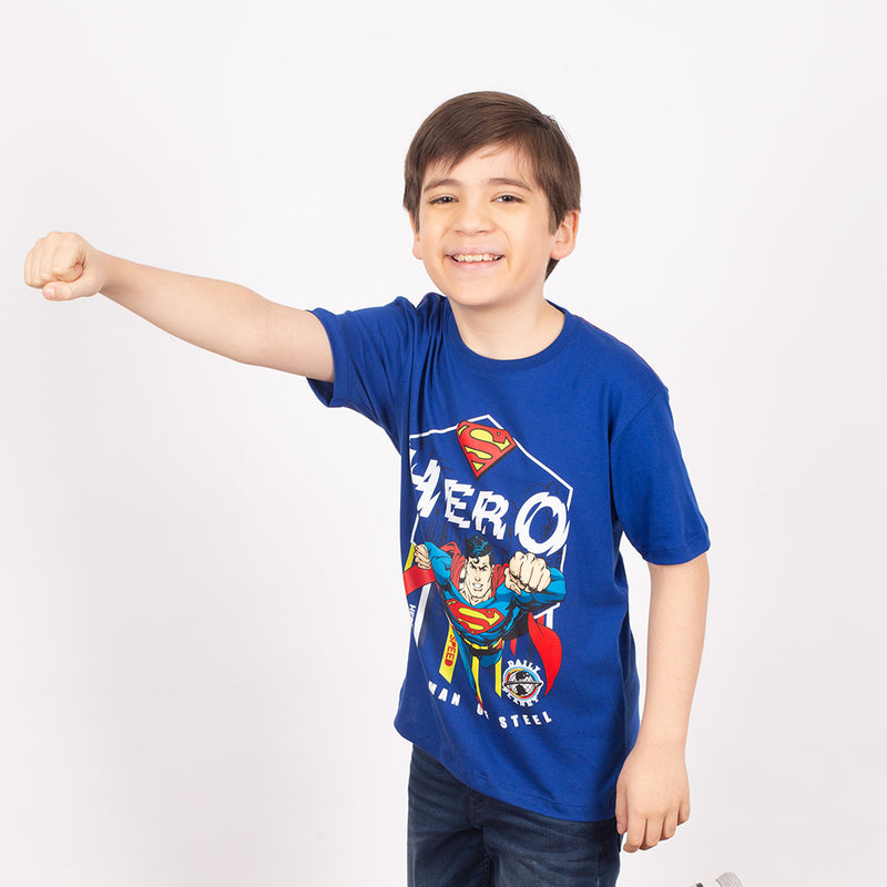 Polo Superman Manga Corta Niño - 2x S/35.00