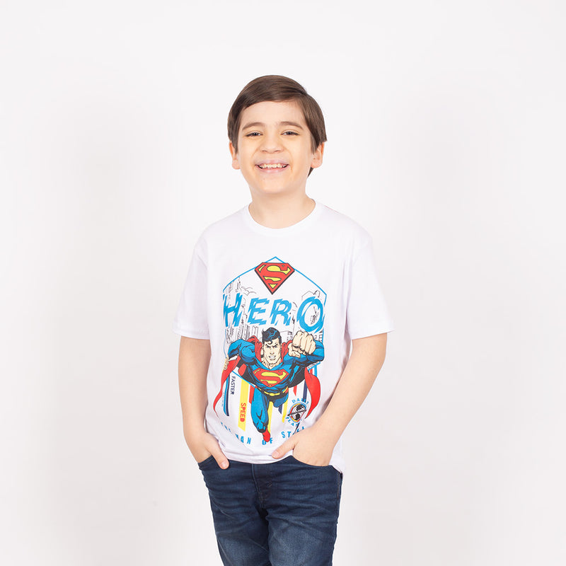 Polo Superman Manga Corta Niño - 2x S/35.00