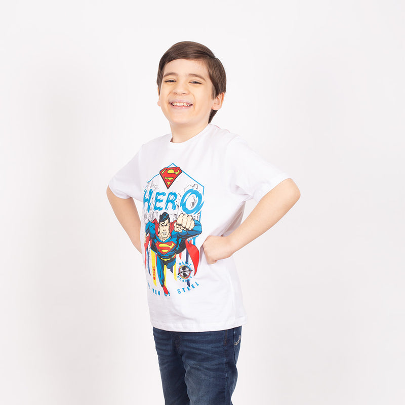 Polo Superman Manga Corta Niño - 2x S/35.00