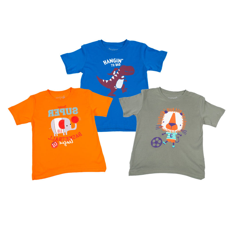Pack Sorpresa x 3 Polos Manga Corta Niño - 1 Pack x S/27.00