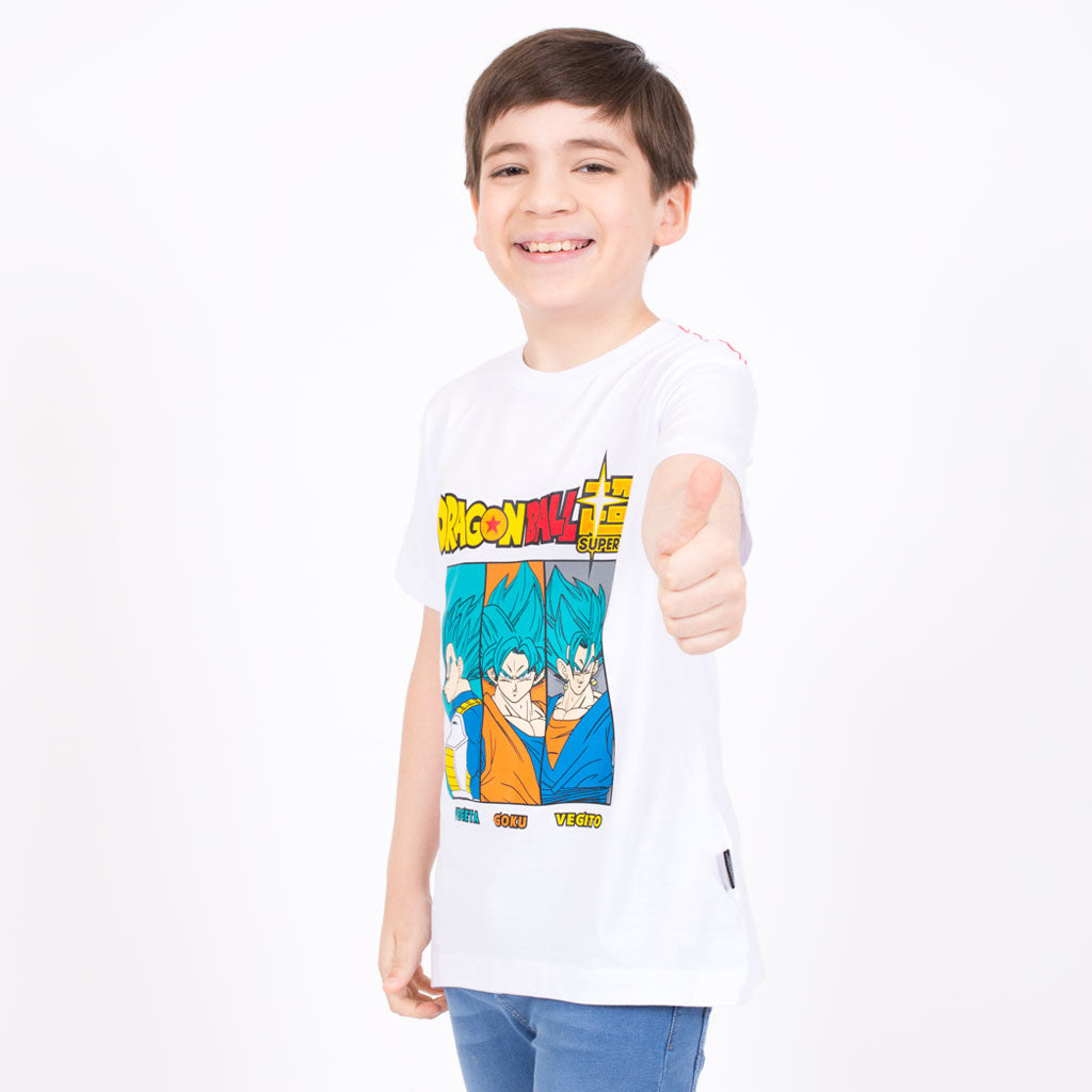 Polo Dragon Ball Super Manga Corta Niño - 2x S/35.00 y 3x S/45.00
