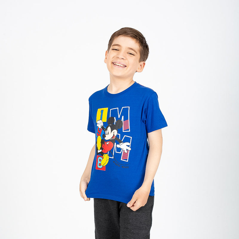 Polo Mickey Mouse Manga Corta Niño - 2x S/35.00