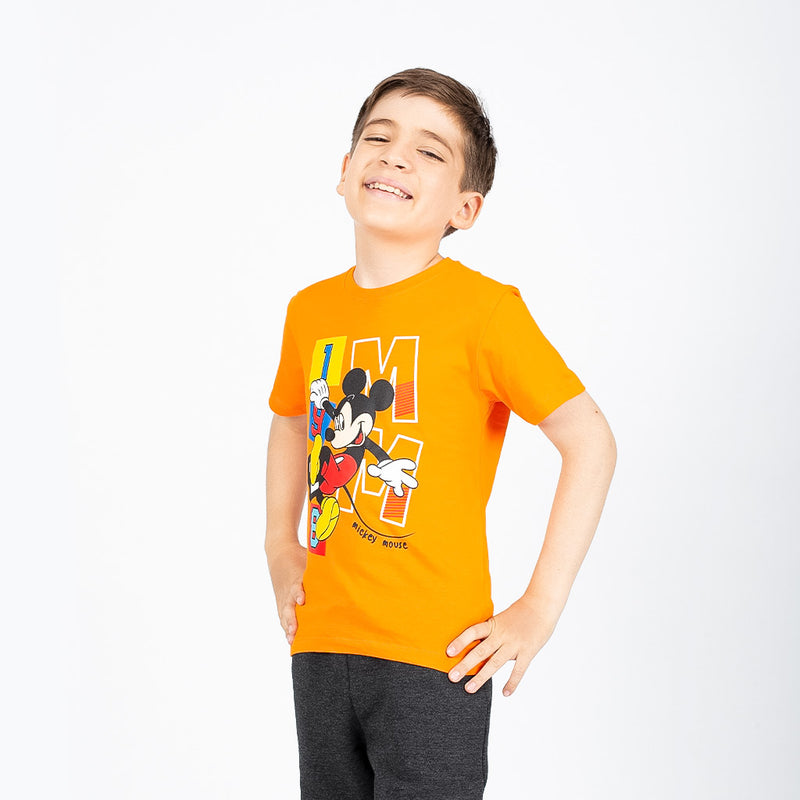 Polo Mickey Mouse Manga Corta Niño - 2x S/35.00
