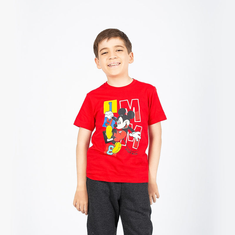 Polo Mickey Mouse Manga Corta Niño - 2x S/35.00