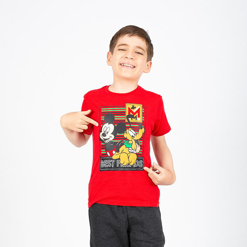 Polo Mickey Mouse Manga Corta Niño - 2x S/45.00 y 3x S/60.00
