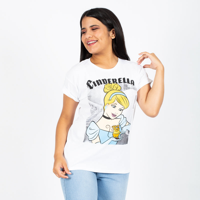Polo La Cenicienta Manga Corta Mujer - S/9.90