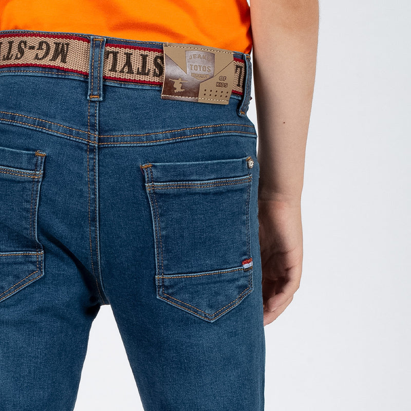 Pantalón Toto Denim Stretch Niño - S/49.90