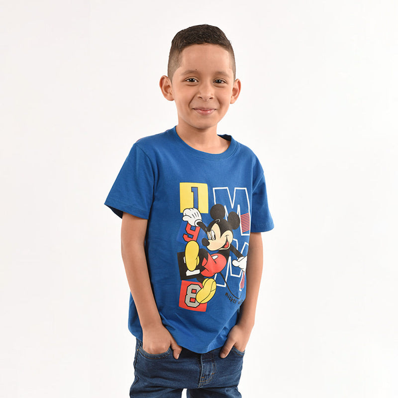 Polo Mickey Mouse Manga Corta Niño - 2x S/35.00