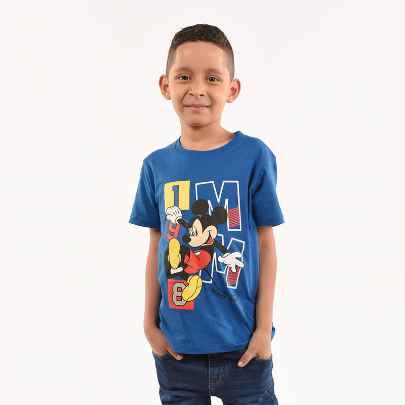 Polo Mickey Mouse Manga Corta Niño - 2x S/35.00