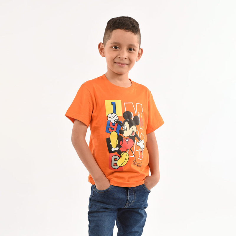 Polo Mickey Mouse Manga Corta Niño - 2x S/35.00
