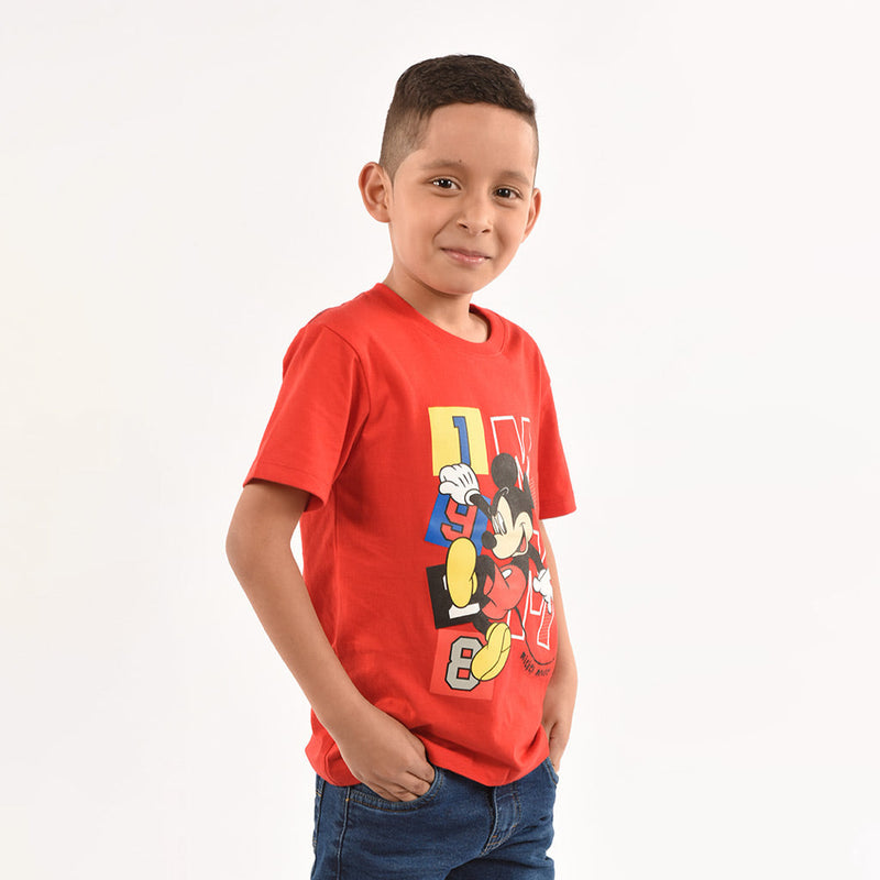 Polo Mickey Mouse Manga Corta Niño - 2x S/35.00
