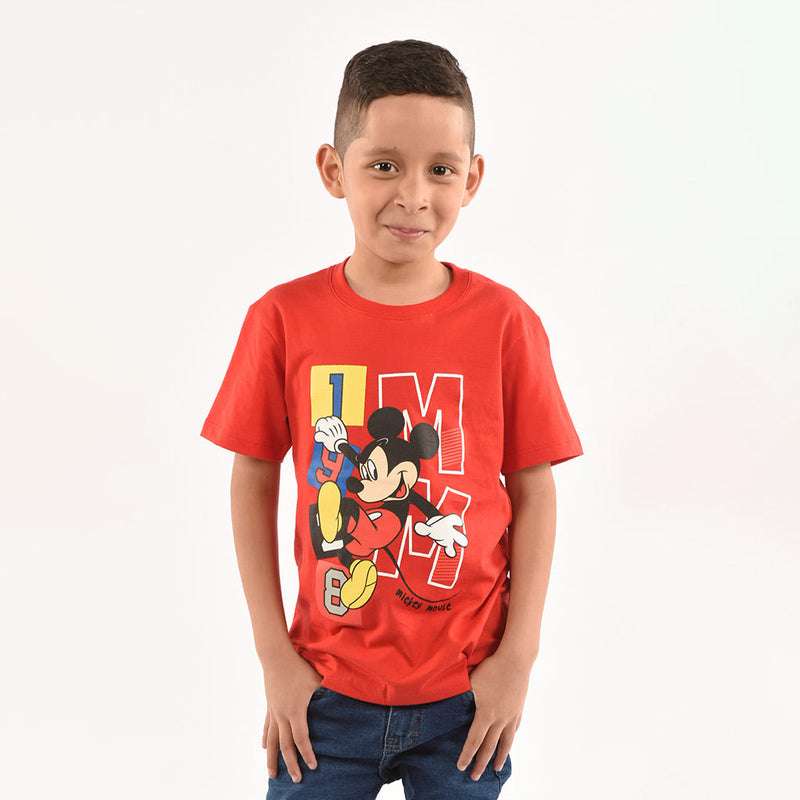 Polo Mickey Mouse Manga Corta Niño - 2x S/35.00