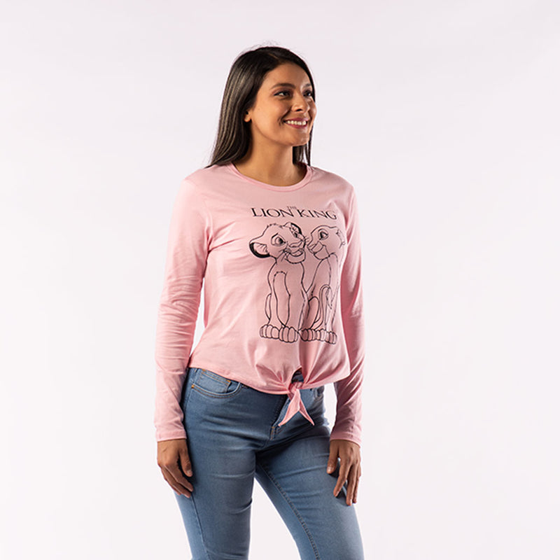 Polo El Rey Leon Manga Larga Mujer - 2x S/30.00