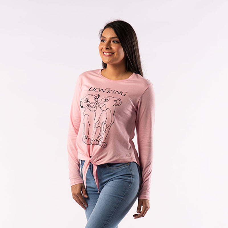 Polo El Rey Leon Manga Larga Mujer - 2x S/30.00