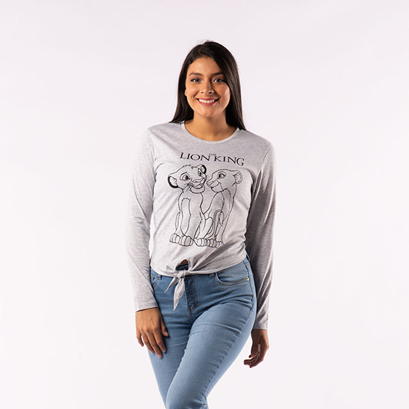 Polo El Rey Leon Manga Larga Mujer - 2x S/30.00